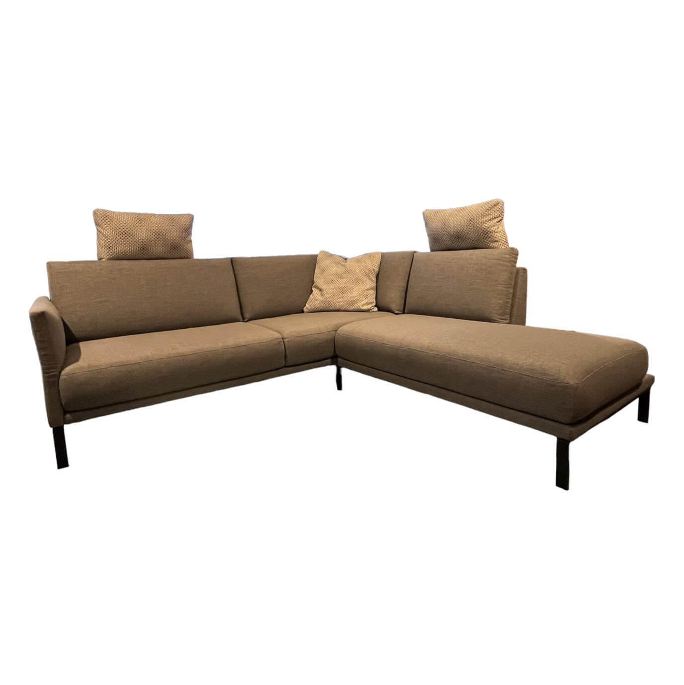 Ecksofa Cara Stoff 14.164 Mittel Eisengrau Stoff 22.202 Hell Staubgrau Füße Schw... Ecksofa Cara Stoff 14.164 Mittel Eisengrau Stoff 22.202 Hell Staubgrau Füße Schw... von Rolf Benz