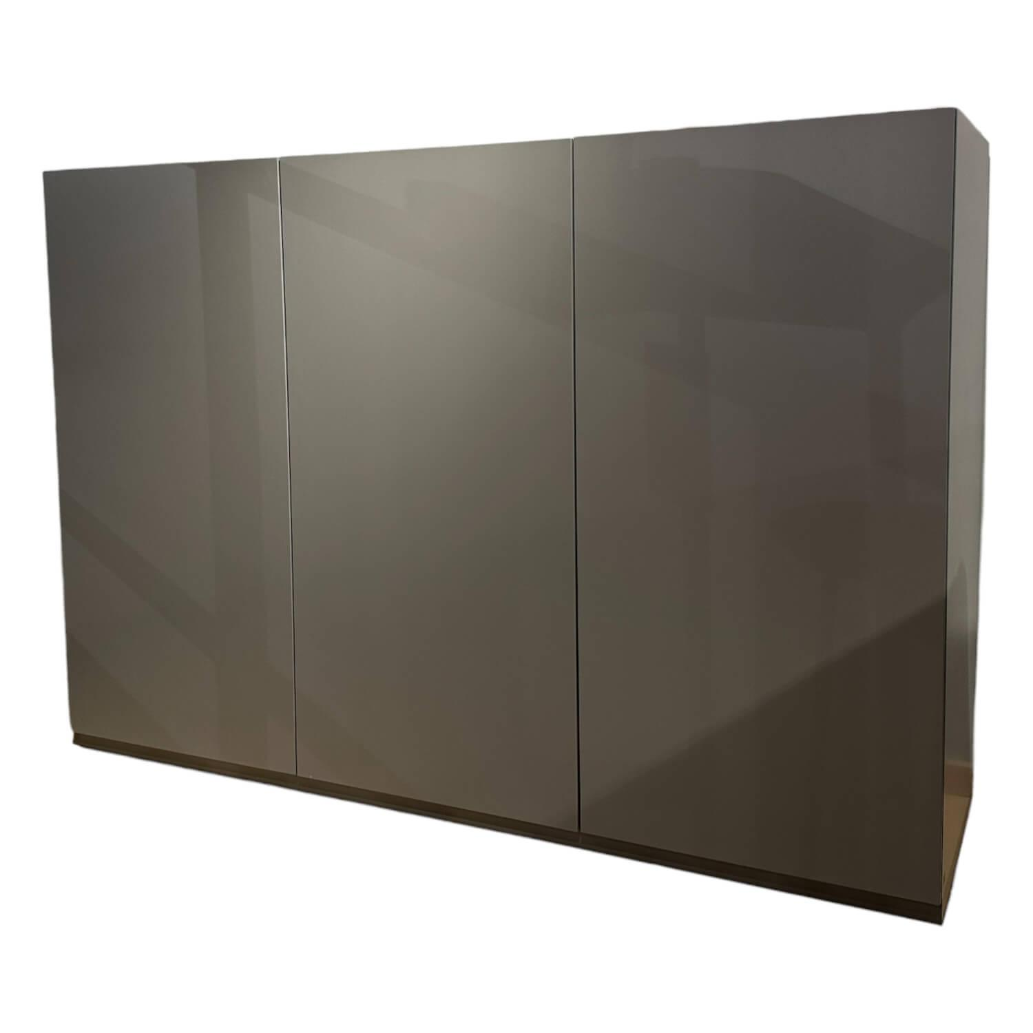 Highboard Stretto Lack Matt Nussbaum-Tablett Granit 0066 Matt Lackiert Grau Mit ... von Rolf Benz