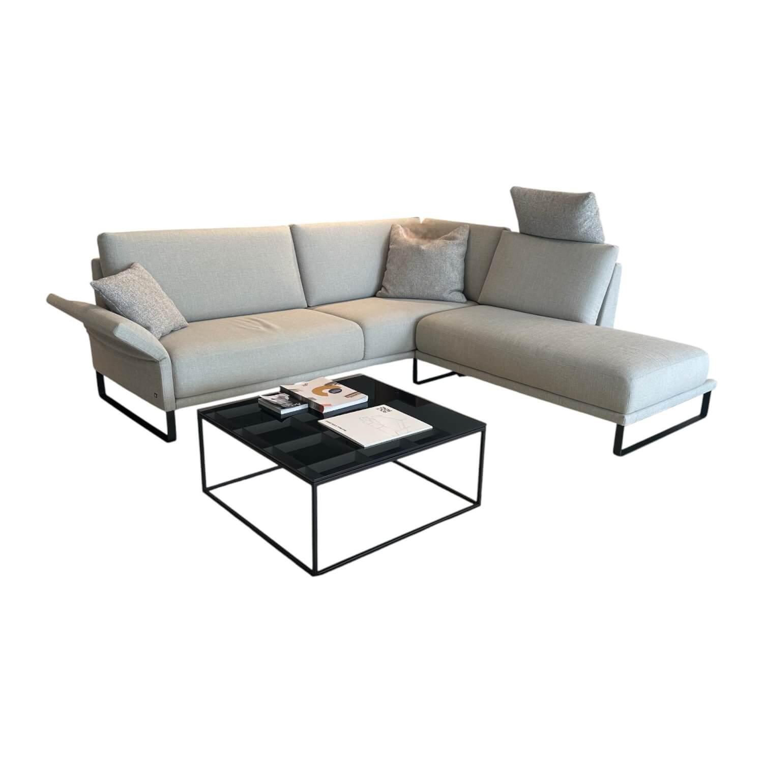 Polstergarnitur 009 Cara Stoff 20 162 Steingrau Grau Kufe Stahl Schwarz Inklusiv... Polstergarnitur 009 Cara Stoff 20 162 Steingrau Grau Kufe Stahl Schwarz Inklusiv... von Rolf Benz