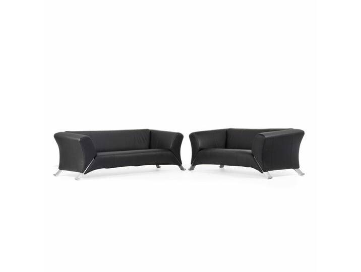 Rolf Benz 322 Sofa mit Lederbezug als 2er-Set aus 2-Sitzer und 3-Sitzer - 2-Sitzer & 3 -Sitzer von Rolf-Benz