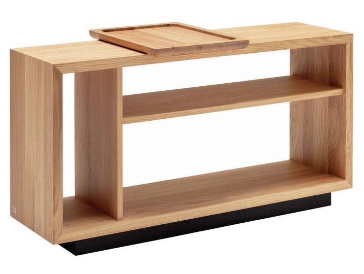Rolf Benz Regal mit Tablett 906 SINA, Massivholz von Rolf-Benz