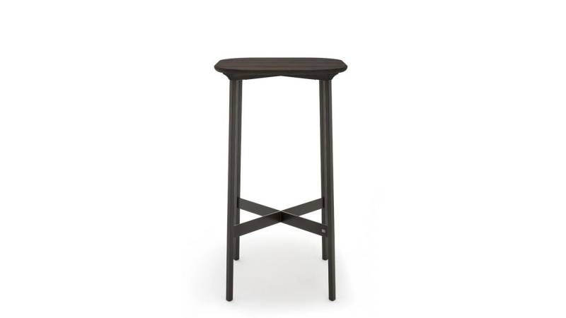Rolf Benz Stehtisch ROLF BENZ Stehtisch 935 Eiche schwarz Metall schwarz B65 H100 von Rolf Benz