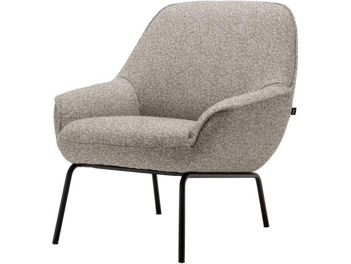 Sessel Designsessel CR.482 in hochwertiger Detailverarbeitung , beige (graubeige, natur), B:76cm H:83cm T:83cm, CREATION BY ROLF BENZ, Sessel, Einzelsessel Loungesessel, und tollem Sitzkomfort von Rolf-Benz