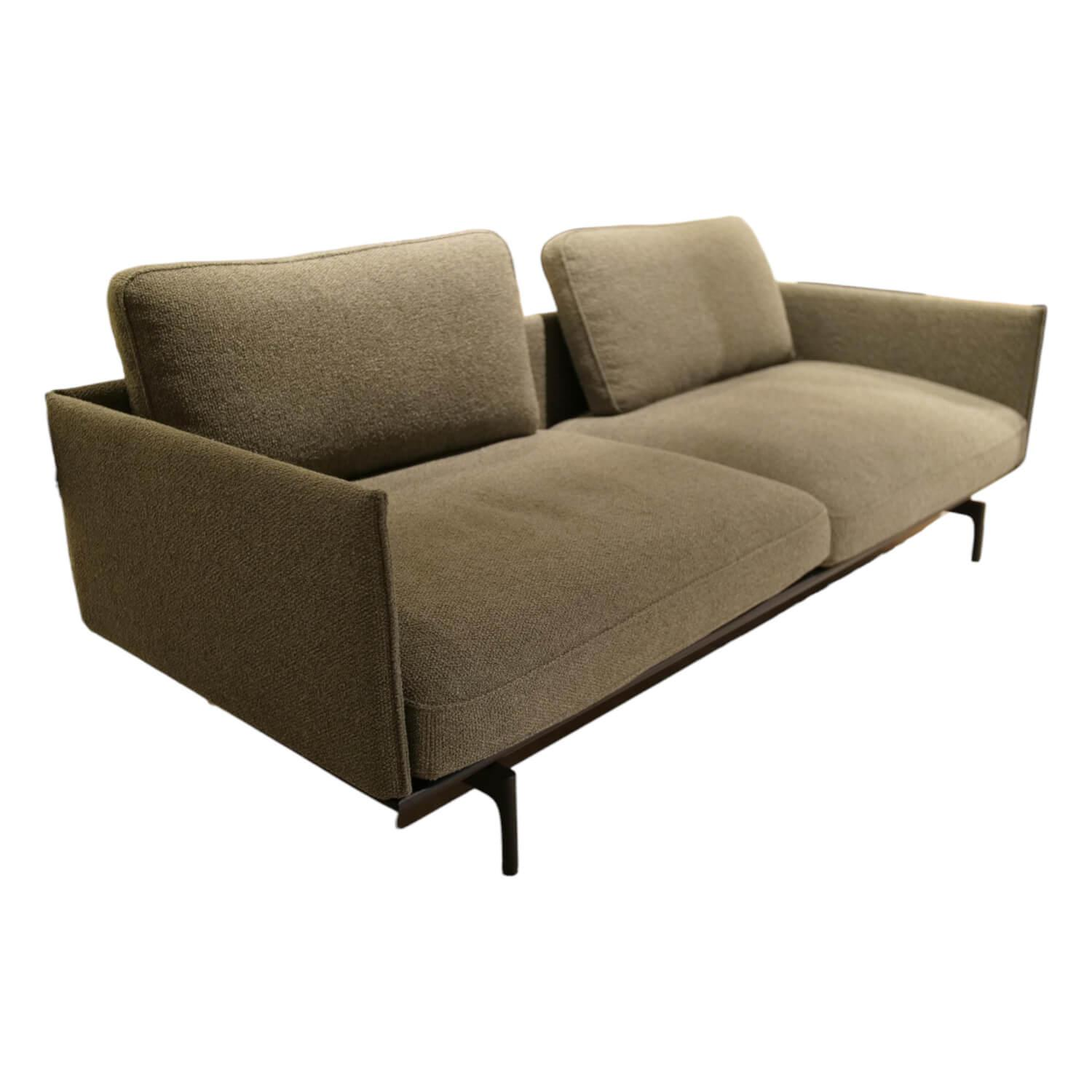 Sofabank Liv Smart 536 Stoff 24.140 Grüngrau Gestell Aluminium Feinstruktur Pulv... von Rolf Benz