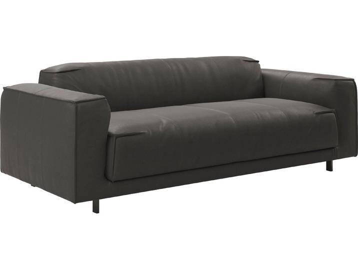 freistil ROLF BENZ 2-Sitzer freistil 136, Meisterwerk der Handwerkskunst, hochwertiger Polsterung, mit besonderer Nahtverarbeitung, grau schwarz freistil ROLF BENZ 2-Sitzer freistil 136, Meisterwerk der Handwerkskunst, hochwertiger Polsterung, mit besonderer Nahtverarbeitung, grau schwarz von Rolf-Benz