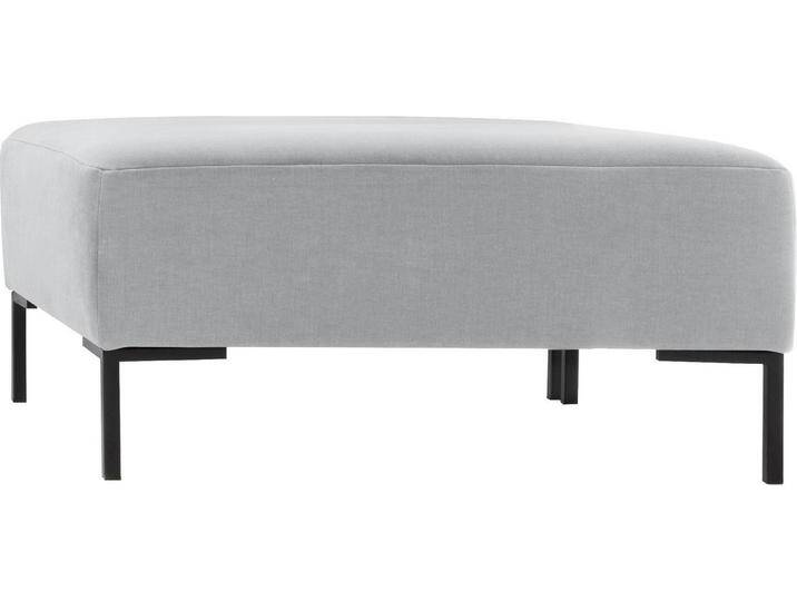 freistil ROLF BENZ Hocker 185, grau, lichtgrau 3007 von Rolf-Benz