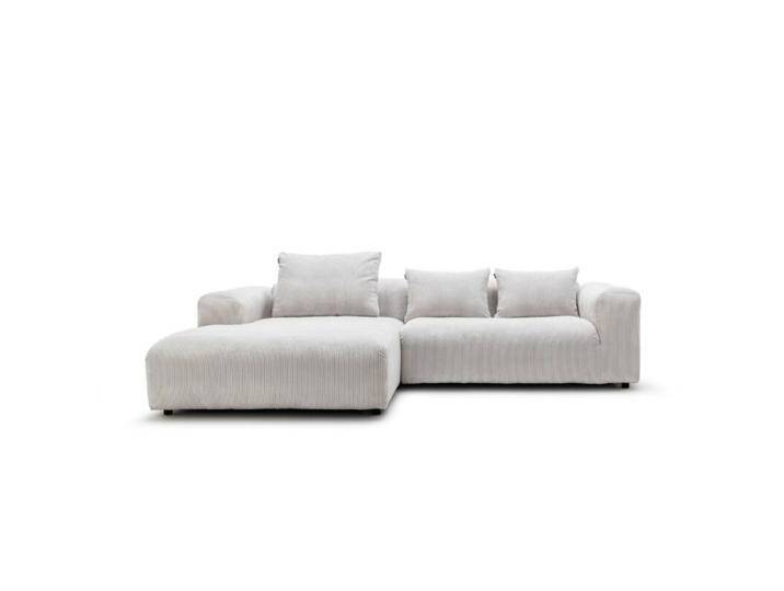 freistil by Rolf Benz Freistil 187 Ecksofa Cord - links , inkl. Kissen, Modern, Zeitlos von Rolf-Benz