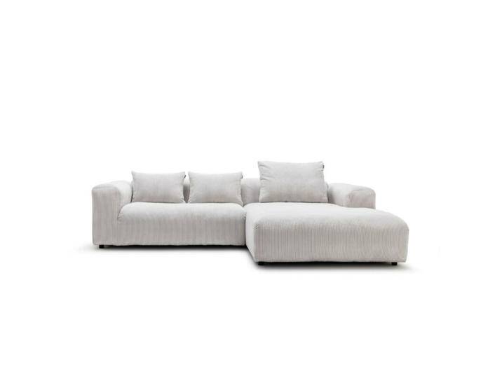 freistil by Rolf Benz Freistil 187 Ecksofa Cord - rechts , inkl. Kissen, Modern, Zeitlos von Rolf-Benz