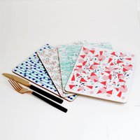 Sounds Sammlung Platzset Set von RolfeAndWillsDesign