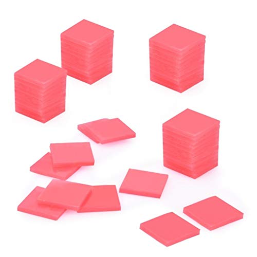 Rolin Roly 100 Stück 5D Diamant Painting Zubehör Kleber DIY Kreuzstich Malerei Ton Diamant Malerei Painting Glue Clay 2 x 2 cm (100pcs) von Rolin Roly