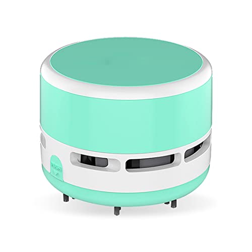 Rolin Roly Mini Tischsauger Tragbar Kabellos Tischstaubsauger Auto Wireless Tischstaubsauger 360° Drehbar Staubsauger für Reinigung Krümel Desktop Haushalt Büro (Blau) von Rolin Roly