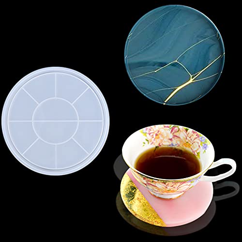 Rolin Roly Runde Schale Silikonform Harzschalenformen Epoxid Untersetzer Schimmel Tablett Gießform FÜR Schmuck Kosmetik Obst Snack Halter Form DIY Home Decoration von Rolin Roly