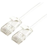 Roline green RJ45 Netzwerk Anschlusskabel CAT 6a [1x RJ45-Stecker - 1x RJ45-Stecker] 0.5m Weiß von Roline green