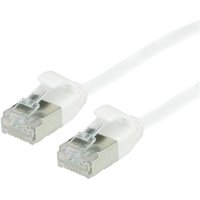 Roline green RJ45 Netzwerk Anschlusskabel CAT 6a [1x RJ45-Stecker - 1x RJ45-Stecker] 2m Weiß von Roline green