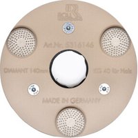 Roll Diamant 140mm, KG40 für Holz inkl. Grundträger von Roll