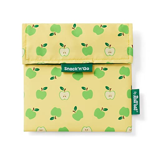 Roll'eat ® Snack'n'Go Fruits Apple Design | Wiederverwendbare Snack-Tasche | Kinder Snacks Verpackung | Umweltfreundlicher Lebensmittelbeutel| Wiederverwendbare Tasche zur Aufbewahrung von Snacks von Roll'eat