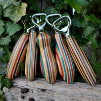 Flaschenöffner Aus Recycelten Skateboards, Handmade, Unikat von Rollbrettrecycling