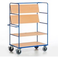 Rollcart Etagenwagen 08-7808 blau 140,0 x 80,0 x 188,0 cm von Rollcart