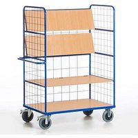 Rollcart Etagenwagen 08-7818 blau 140,0 x 80,0 x 188,0 cm von Rollcart