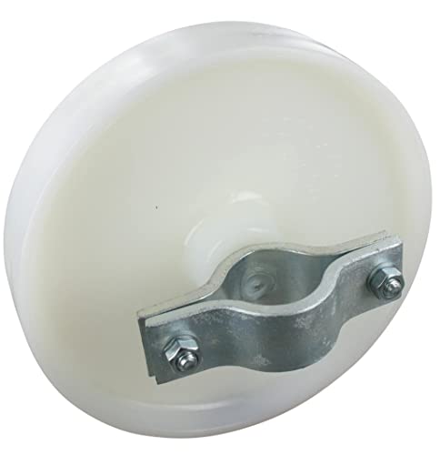 Rollentechnik Bauzaunrolle Eventzaun Zaunrolle Absperrgitter Weidetorrolle Bauzaun Ersatzrad Ø200 von Rollentechnik