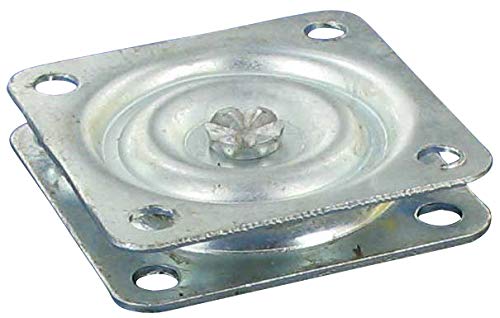 Rollentechnik Druckkugellager Drucklager Flanschlager NL Platte 57 X 57 Drehteller Lochbild 43x43 von Rollentechnik