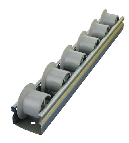 Rollentechnik Röllchenleiste mit Spurkranz Stahlprofil Rollenleiste Ø 28 / 40x25 Länge 700 mm nach DIN 9033 grau Rollentechnik Röllchenleiste mit Spurkranz Stahlprofil Rollenleiste Ø 28 / 40x25 Länge 700 mm nach DIN 9033 grau von Rollentechnik