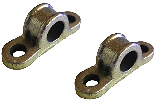 Rollentechnik Satz 2 Stück Achsböckchen für Achse 20mm Achsböcke Wellenaufnahme Satz von Rollentechnik