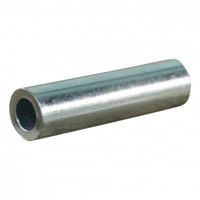 Rollers Achsbuchse, 15mm auf 10.2mm, Länge 49.5mm, Stahl (verzinkt), 1 Count, Galvanisiert, Starr, Industrielle Laufrollen - Achsbuchse, Lagerbuchse, Rad von Rollers