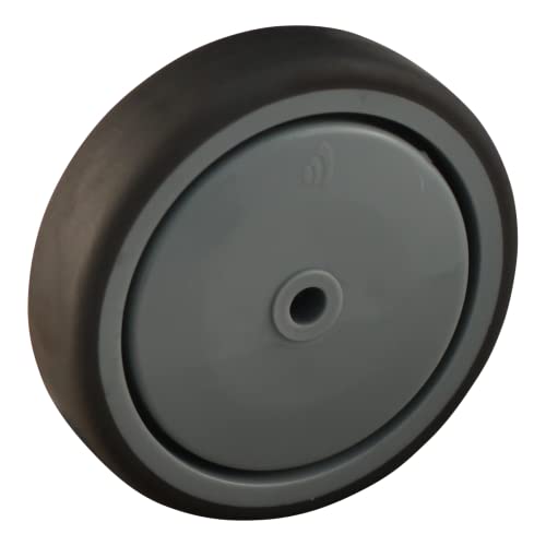 Rad PP, 100mm Durchmesser, TPE Lauffläche, Kugellager von Rollers