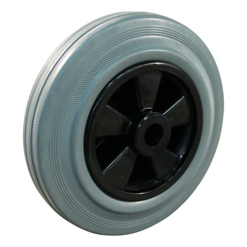 Rollers Rad PP, 160 mm Durchmesser, Gummi Lauffläche, Gleitlager von Rollers