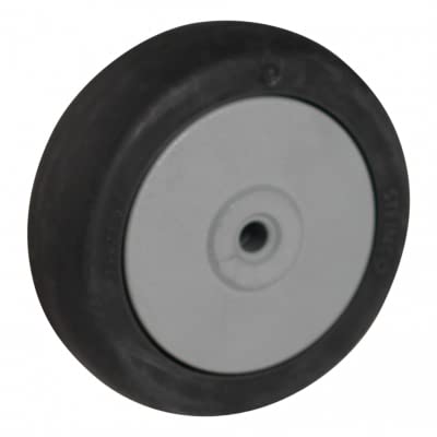 Rad PP, 50mm Durchmesser, TPE Lauffläche, Gleitlager von Rollers