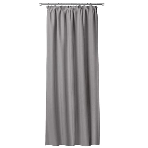 Rollmayer LuxShade Exklusiv Verdunkelungsvorhang Universalband (Kaschmir Braun, B140xH175) – Moderner Thermovorhang, Blickdicht, pflegeleicht & langlebig, 1 Stück von Rollmayer