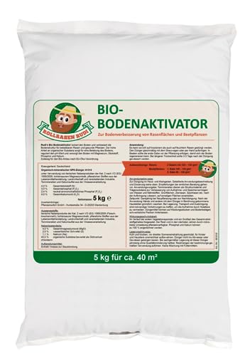 Rollrasen Rudi Bio-Bodenaktivator (15kg) von Rollrasen Rudi