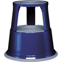 WEDO® Rolltritt aus Stahlblech, TK 150 kg, ultramarinblau von WEDO®