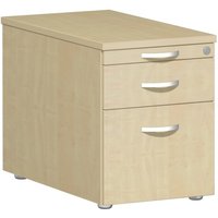 Geramöbel Rollcontainer Lissabon mit Hängeregister, HxBxT 566 x 800 x 430 mm, Metallschübe, Ahorn Geramöbel Rollcontainer Lissabon mit Hängeregister, HxBxT 566 x 800 x 430 mm, Metallschübe, Ahorn von Geramöbel