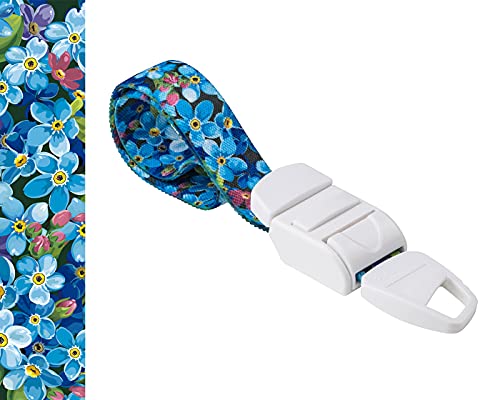 ROLSELEY PROFESIONAL Quick and Slow Release Medical Nurse/BFR Tourniquet with FLORAL FORGET-ME-NOT Pattern von Rolseley