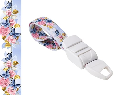 ROLSELEY PROFESIONAL Quick and Slow Release Medical Nurse/Doctor Tourniquet with BUTTERFLIES/ROSES FLORAL Pattern ROLSELEY PROFESIONAL Quick and Slow Release Medical Nurse/Doctor Tourniquet with BUTTERFLIES/ROSES FLORAL Pattern von Rolseley