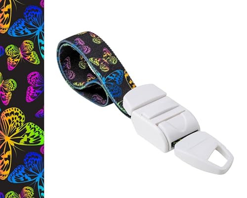 ROLSELEY PROFESIONAL Quick and Slow Release Medical Nurse Tourniquet with NEON BUTTERFLY Pattern von Rolseley