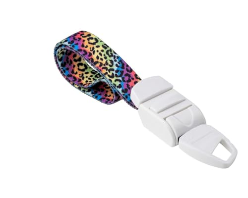 ROLSELEY PROFESIONAL Quick and Slow Release Medical Nurse Tourniquet with RAINBOW LEOPARD/ANIMAL Pattern von Rolseley