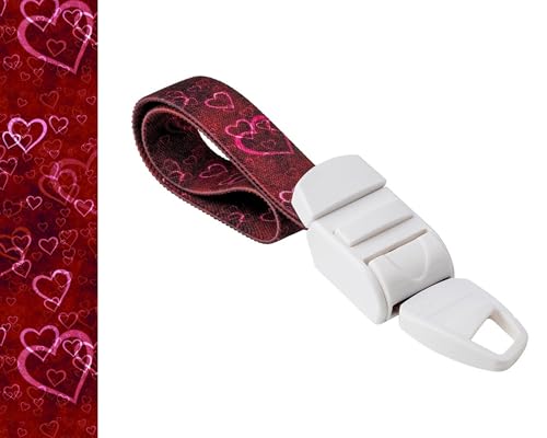ROLSELEY PROFESIONAL Quick and Slow Release Medical Nurse Tourniquet with RED HEARTS Pattern ROLSELEY PROFESIONAL Quick and Slow Release Medical Nurse Tourniquet with RED HEARTS Pattern von Rolseley