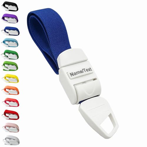 ROLSELEY Stauschlauch INDIVIDUELL bedruckter personalisierter Medizinischer Venenstauer mit schneller und langsamer Schnalle für Krankenschwestern, Hebammen, Sanitäter, Phlebotomiker, Ärzte - BLAU von Rolseley