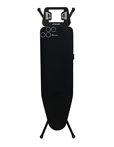 Bügelbrett Rolser K-UNO Black Tube - Coto Schwarz - 115x35 cm von Rolser