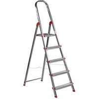 Einzigartige' 5-Stufen-Leiter (101 cm Höhe bis zur Plattform und 150 kg maximale Belastung) mit AENOR-Zertifizierung von Rolser
