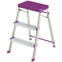 Lila 3-stufen-trittleiter Rolser mt3001malva Lila 3-stufen-trittleiter Rolser mt3001malva von Rolser