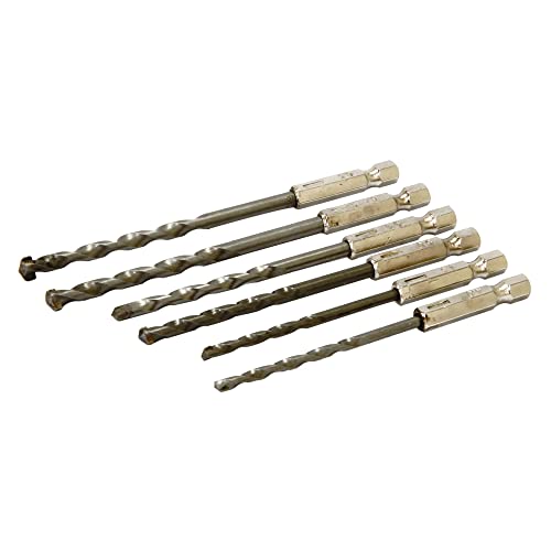 Rolson 48652 Steinbohrer-Set, 6-teilig von Rolson