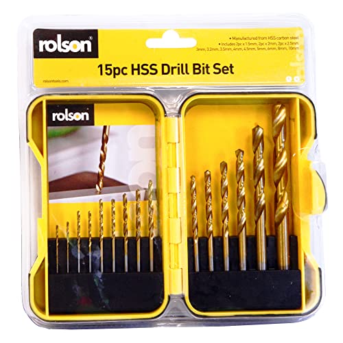 Rolson 48704 15pc HSS Bohrerset von Rolson