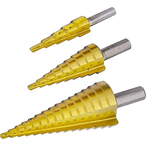 Rolson 48890 HSS Stufenbohrer-Set 3 Teile von Rolson