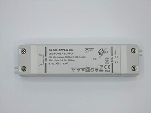 LED Trafo 12V DC 30W Trafo 0,5-30 Watt Konverter Transformator von Rolux