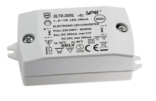 LED-Treiber SLT6-350IL Konverter 350mA Konstantspannung 3-21V DC 1-7.2W oder 24VDC max. 300mA, 7.2W von Rolux