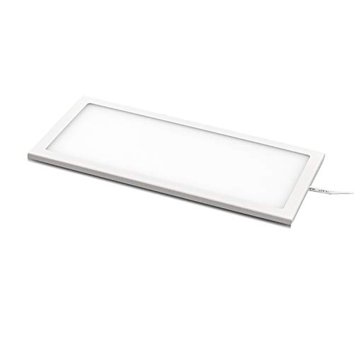 LED Unterbauleuchte solo 6W 24V warm weiß 300lm dimmbar Flächenlicht Küchenleuchte Unterschrankleuchte Unterbauleuchte Weiß von Rolux